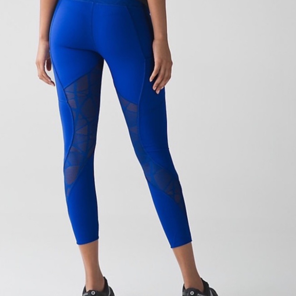 lululemon | Goal Crusher Tight - lace mesh